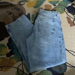 Banana Republic Mid-Rise Loose Stovepipe Jeans